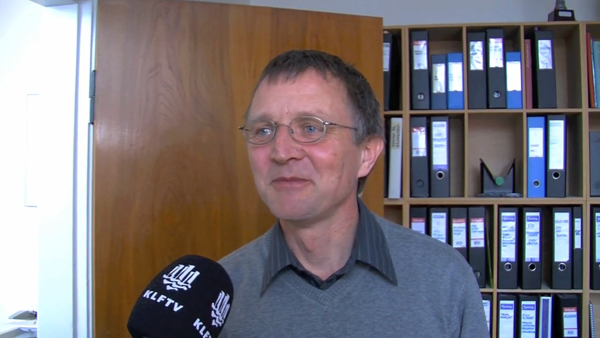 KLTV med Danmarks Lærerforenings formand Anders Bondo Christensen