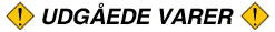 Udg&aring;ede varer