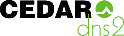 Cedar DNS-8 live logo