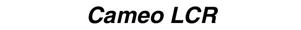 Cameo LCR