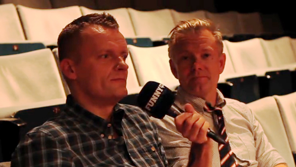 Frank Hvam og Casper Christensen op FunnyHaHa.dk