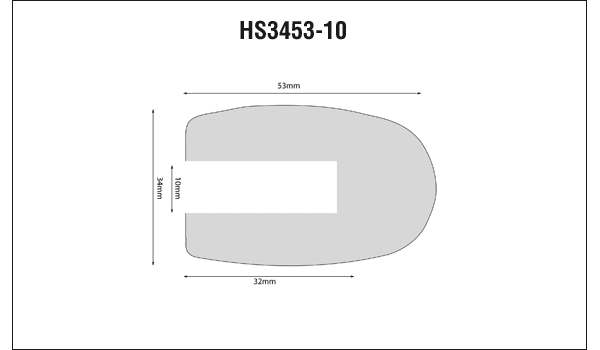 HS3453-10 vindhætte