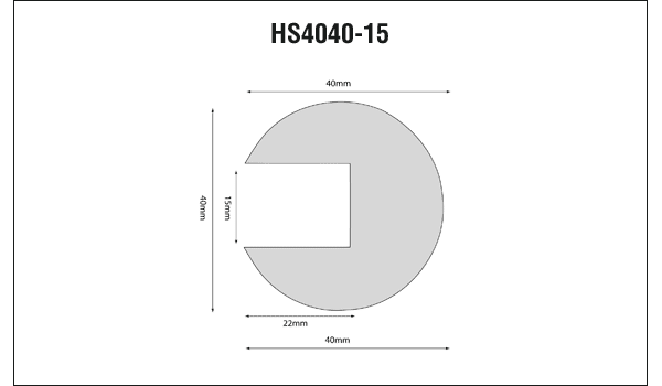 HS4040-15 vindhætte