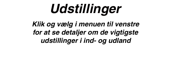 Udstillinger